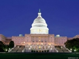 Capitol at night Washington